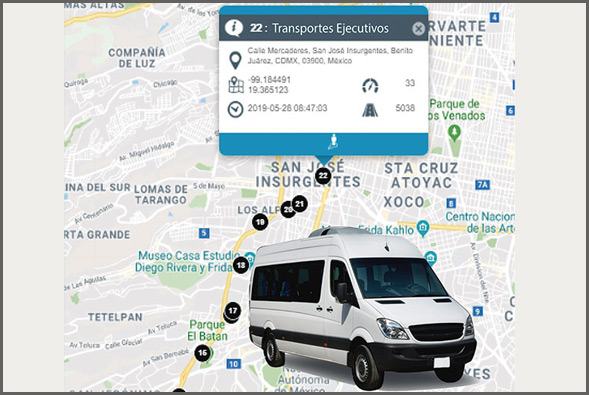 GPS para rastrear o localizar carros o vehículos, San Luis Potosí, Ciduad de México, Querétaro.